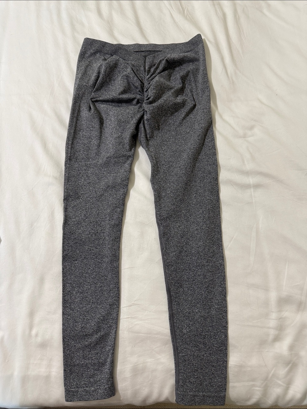 Women’s Gray Scrunch-Bum Leggings - Sleek Everyday Legging